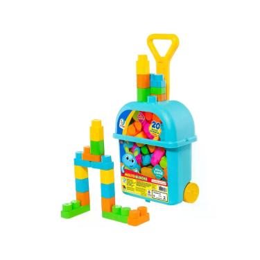 Imagem de Brinquedo de Encaixar Coleção Baby Land Carrinho  - de Puxar Molto Blo