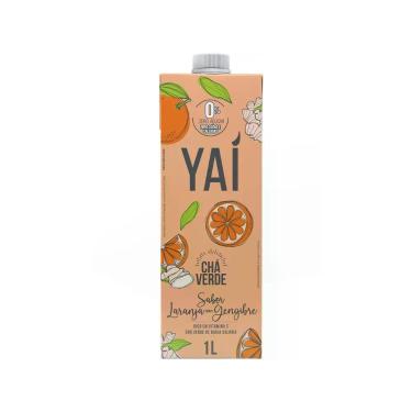 Imagem de Chá Verde Sabor Laranja e Gengibre Yaí 1l - Yai