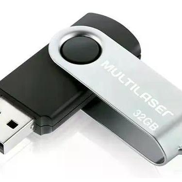 Imagem de Pen drive 32 Gb Twist 2 USB 2.0 - Multilaser PD589, 32GB