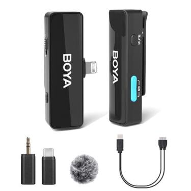 Imagem de Boya Microfone Sem Fio Lapela Boyalink A1 para iPhone/Android/Câmera Vlogging Entrevistas