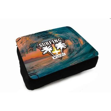 Imagem de Almofada Bandeja para Notebook Laptop Surf Surfista Praia - Deluzz, On