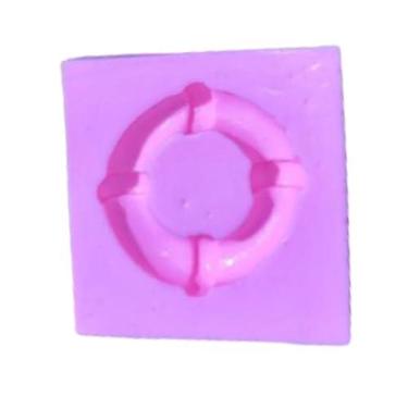 Imagem de MOLDE DE SILICONE BOIA CIRCULAR, PRAIA,PISCINA.