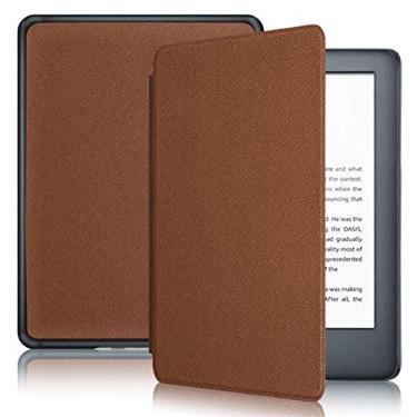 Imagem de Capa para Kindle 8ª Geração (2016, Modelo: SY69JL) - Adequado para Dispositivos de 6 Polegadas, Couro PU e Função de Ativação/Desativação Automática