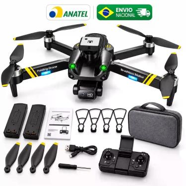 Imagem de Drone MW GT8 Sensor De Obstáculo Motor Brushless Câmera Dupla 4K Ajust
