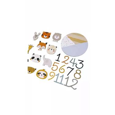Imagem de Kit Mesversário - Safari Nórdico Colorido - Congratulations Store