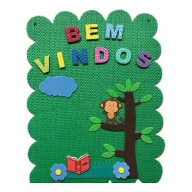 Imagem de Painel Para Decoração Sala De Aula - Bem Vindos - Criativa Educativos