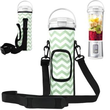 Imagem de NUENSS-ROR Bolsa De Armazenamento Para Liquidificador Portátil Ninja Com Capa Protetora Contra Poeira E Alça Ajustável Os Modelos Bc151Nv/Bc51Nv/Bc151Bk/Bc151Cr/Bc151Em/Bc151Pr/Bc151Wh/Bc155Ps Blast