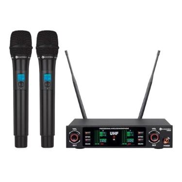 Imagem de Microfone KADOSH Sem Fio Duplo de Mão UHF Digital K-492 M