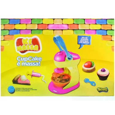Imagem de Massinha Comidas Cupcake é massa! - com Acessórios