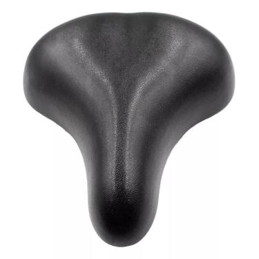 Imagem de Selim Banco Bicicleta Kalf 2 Molas Largo Beach Confort Bike Cor Preto