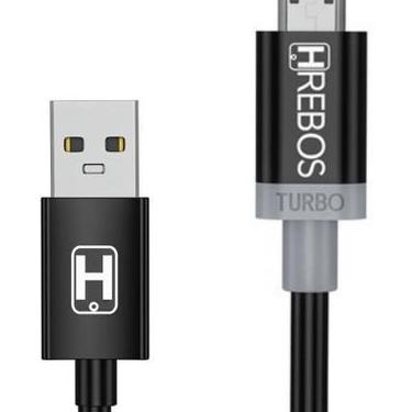 Imagem de Cabo USB Turbo Carga Rápida 1M - Motorola Moto C, E, G, X - Hrebos