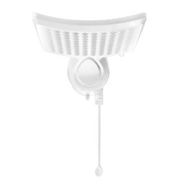 Imagem de Ducha Loren Shower Ultra Eletrônico 5500W Instalação de Parede com Controle de Temperatura Branco Lorenzetti 110V