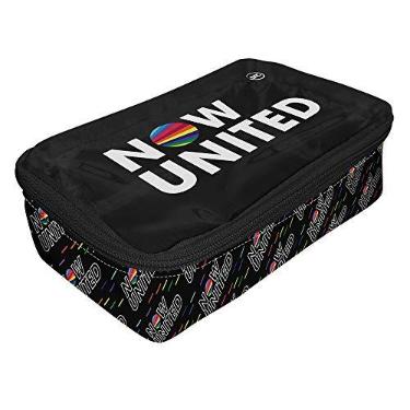 Imagem de Estojo em PVC Cristal e Tecido - Now Unitd (Novo Formato), 3218, Preto