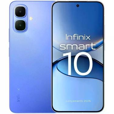 Imagem de Smartphone Infinix Smart 10 128GB Tela 6,67 Polegadas 120Hz Bateria 50