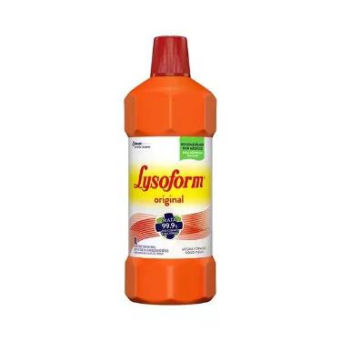 Imagem de Desinfetante Lysoform Bruto 1 Litro para Pisos Banheiros e Superfícies