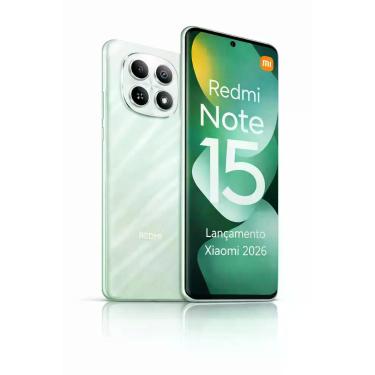 Imagem de Xiaomi Redmi Note 15 256GB 8GB 4G 1 Ano de Garantia Câmera 108MP AMOLE