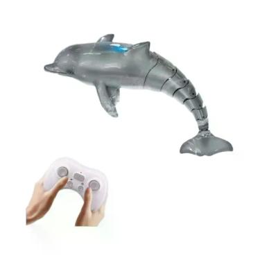Imagem de Brinquedo RC Para Crianças - Tubarão, Baleia E Golfinho Com Controle R
