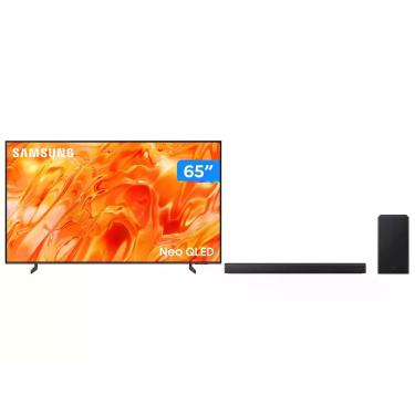 Imagem de Smart TV 65 Samsung 4K UHD QN65QN70HAGXZD 2026 - QN70H + Soundbar Sams
