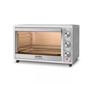 Imagem de Forno Elétrico 52L Family Grill Inox Mondial Branco/Inox 1800W - FRN-52-WI