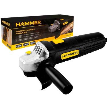 Imagem de Esmerilhadeira Lixadeira Angular Multitarefas 4.1/2 710W Gyem7101 Hamm
