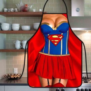 Imagem de Avental Divertido E Personalizado: Supergirl - Recanto da Costura
