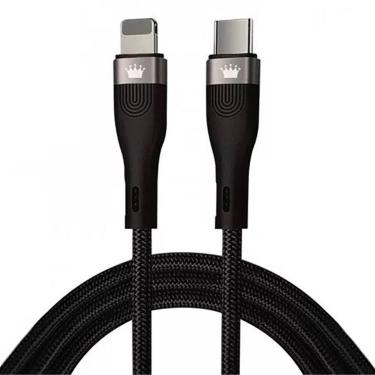 Imagem de Cabo de Dados USB-C para Lightning 1M 20W PD CB815 Kimaster