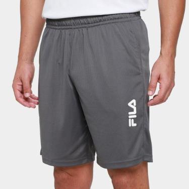 Imagem de Bermuda Fila Sports Myler Masculina, Grafite, M