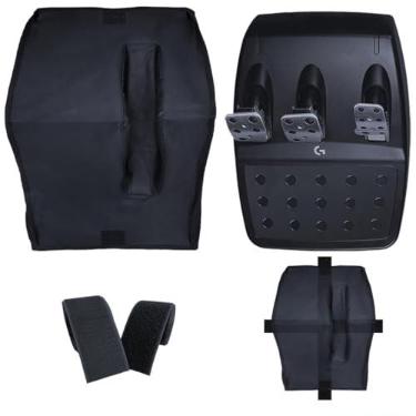 Imagem de Qualicapas Capa Protetora Compatível com Pedal G25 G27 G29 G920 G923 Simulador Gamer Logitech
