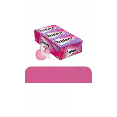 Imagem de Chiclete Sabor Tutti-Frutti 12 Pacotes 25.2g - Congratulations Store
