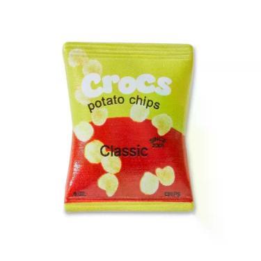 Imagem de Jibbitz Pacote de Batata Chips Amarelo UNICO - CROCS, Unico, Un
