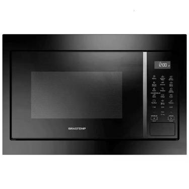 Imagem de Micro-ondas Brastemp de Embutir com 18 Receitas Pré Programadas e Desi