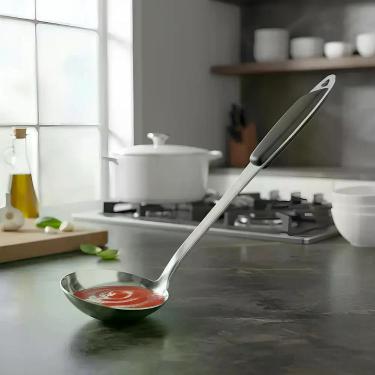 Imagem de Concha Inox Class 3701 Kehome - Utensílio de Cozinha Resistente e Vers