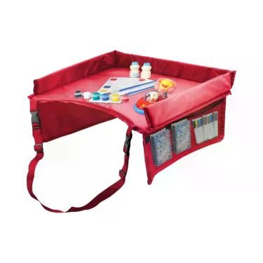 Imagem de Bandeja De Viagem Dobrável Para Crianças Com Suporte Para iPad, Organi