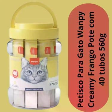 Imagem de Wanpy Creamy Gato Frango 40un 540g