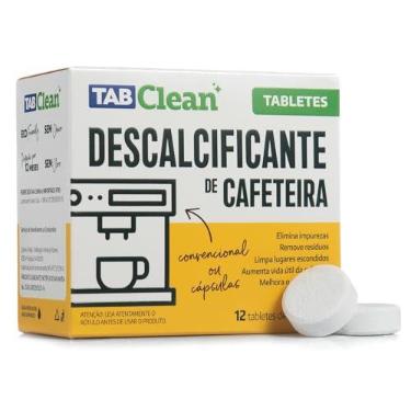 Imagem de Descalcificante Limpa Maquina de Café Expresso TabClean cx c/12 Tabletes de 5g (60g)