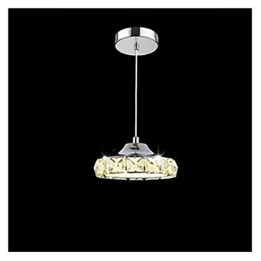 Imagem de Luminária retrô, lustre moderno, luminária pendente de cristal, lâmpada suspensa compatível com sala de jantar, cozinha, ilha, luzes pendentes, decoração para casa