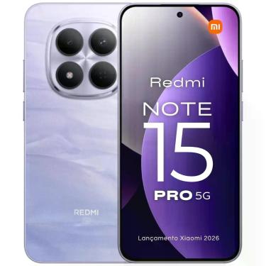 Imagem de Smartphone Redmi Note 15 Pro 5G 512GB Processador Alto Desempenho Câme