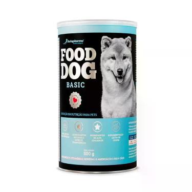 Imagem de Food Dog Basic Suplemento Alimentar Em Pó 500g - BOTUPHARMA