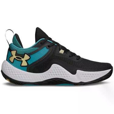 Imagem de Tênis de Basquete Masculino Under Armour Dagger, Preto, 42