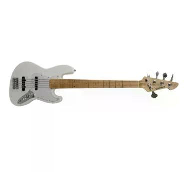 Imagem de Baixo waldman jazz bass 5c gjj105 wwh branco