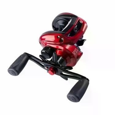Imagem de Carretilha para Pesca Maruri Bronx 8000 Red 7+1 Rolamentos Carretel em Alumínio Vermelho Maruri Fishing