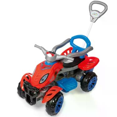 Imagem de Carrinho de Passeio e Pedal Bebe Maral Quadriciclo Spider