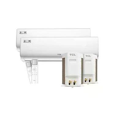 Imagem de Combo De Ar Condicionado TCL Inverter TAC-09CGV-INV Elite GV 9000 Btus Frio Branco 220V