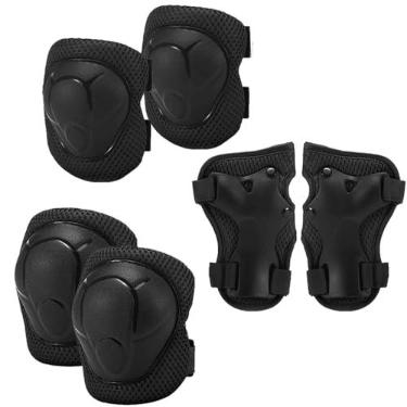 Imagem de Kit Proteção sem capacete Patins, Skate, Bike - Adulto