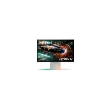 Imagem de Monitor Gamer Samsung Odyssey 3D 27", 4K, 165Hz, 1ms, IPS, FreeSync Premium, HDR10+, Ajuste de Altura, Som Interado - LS27FG900XLXZD