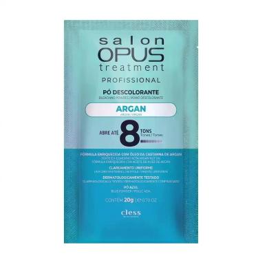 Imagem de Pó Descolorante Argan 8 Tons Salon Opus Cless 20g