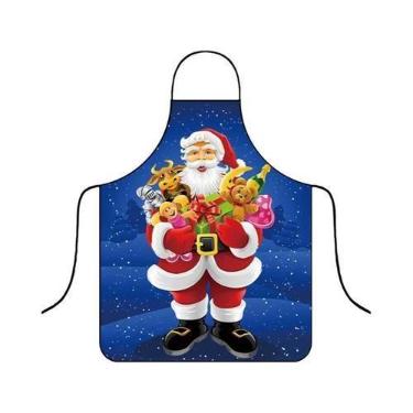 Imagem de Avental De Natal Impermeável Festivo, Divertido Para Cozinha E Decoraç