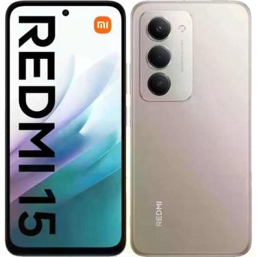 Imagem de Smartphone Redmi 15 Cinza 6GB RAM 128GB Global - Xiaomi, 128GB, Cinza