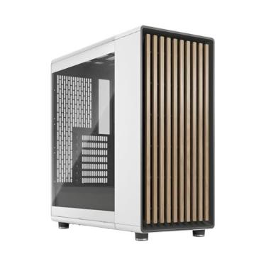 Imagem de Gabinete ATX Fractal Design North Chalk White TG Clear - FD-C-NOR1C-04