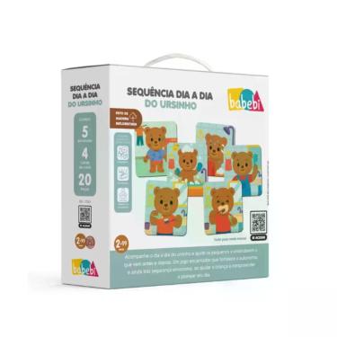 Imagem de Sequência Dia a Dia do Ursinho Brinquedo Infantil Babebi - 7085